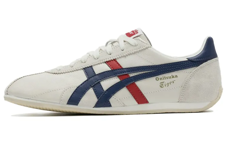 Onitsuka Tiger Runspark White Blue Red - POIZON