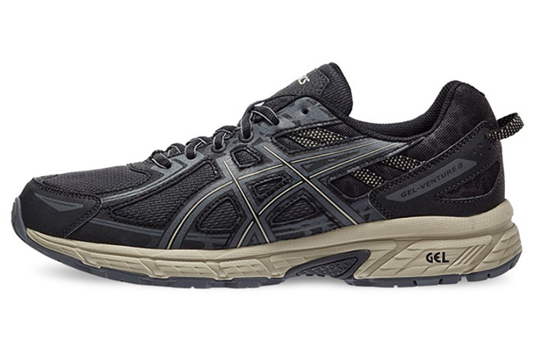 Asics Gel Venture 6 Black Tan - POIZON