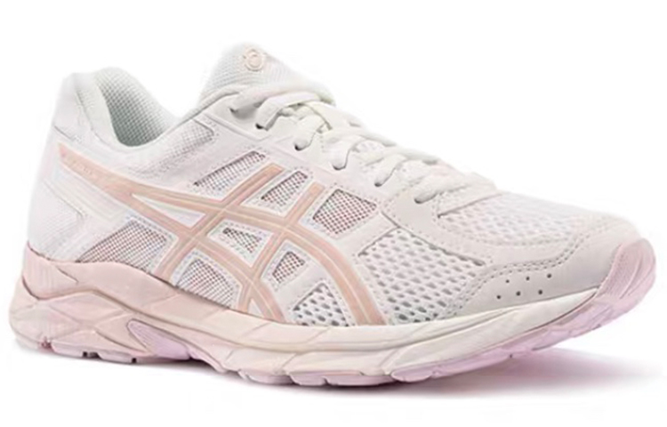 Asics Gel Contend 4 Running Shoes Women s Low Top White Pink POIZON