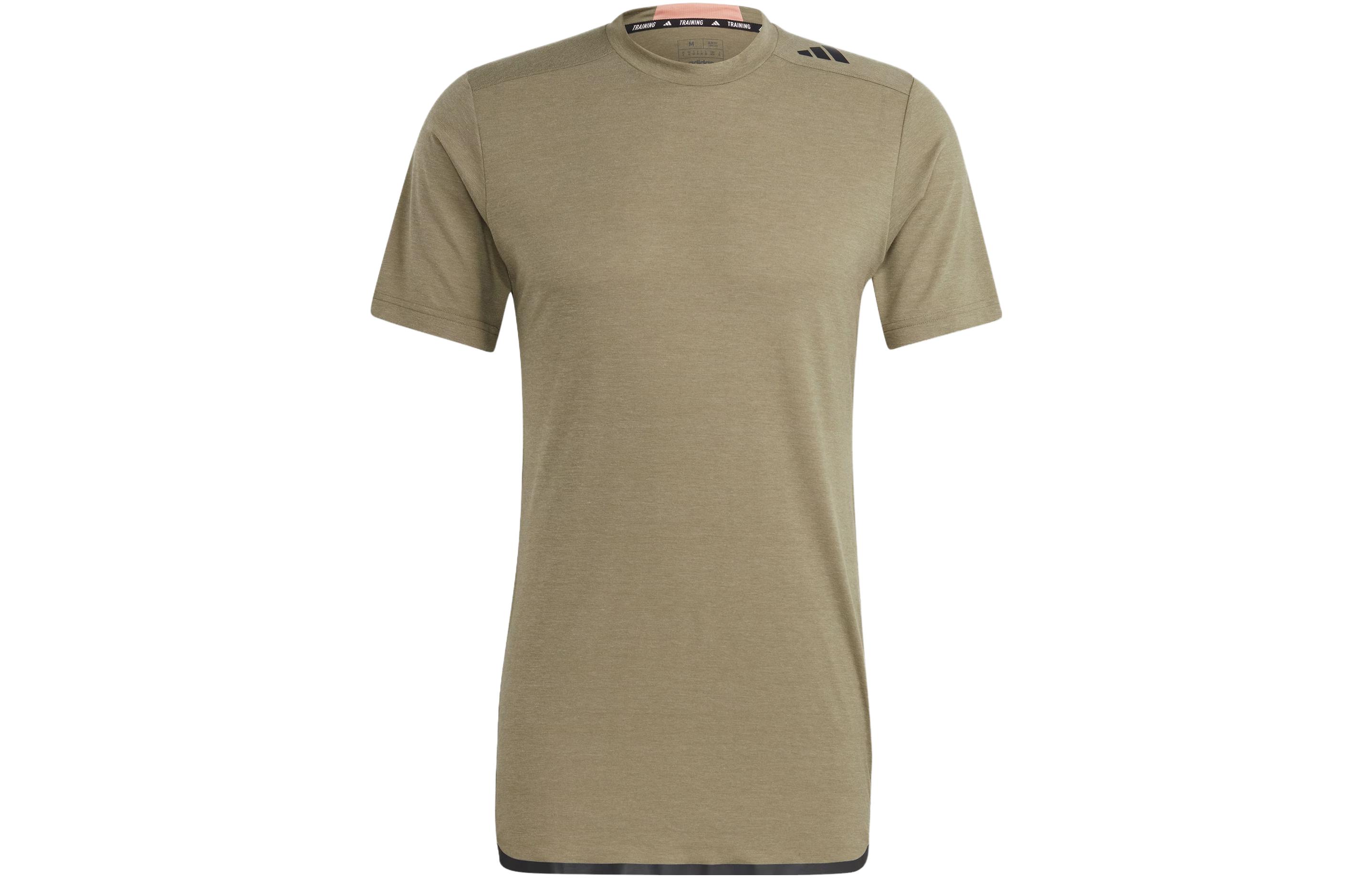 Olive green adidas t shirt best sale