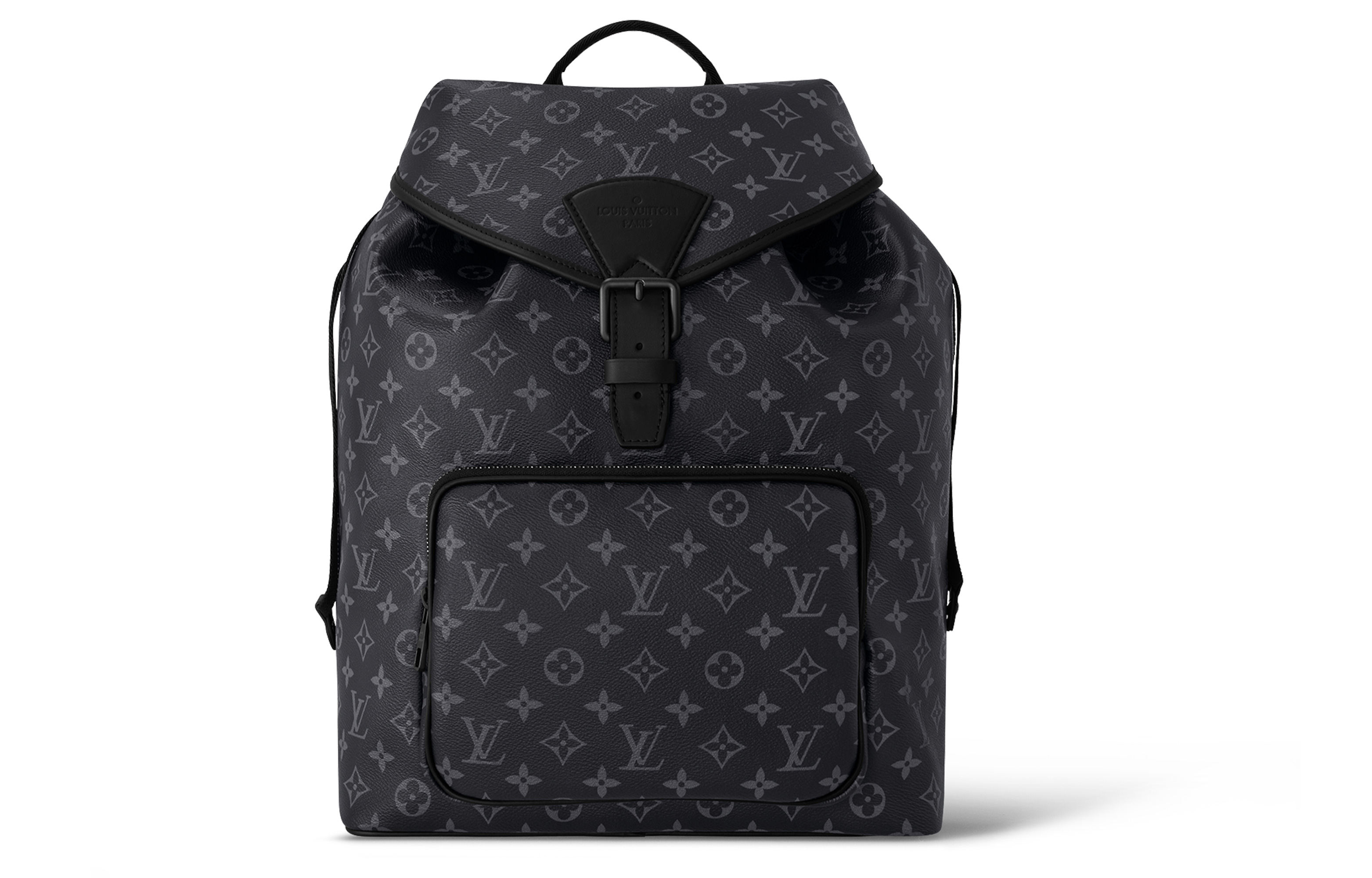 Louis vuitton black bookbag sale