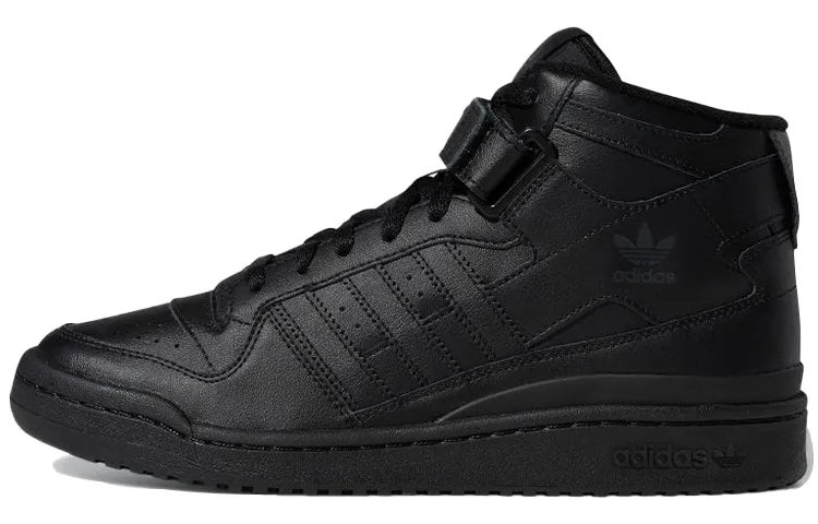 adidas originals forum mid triple white