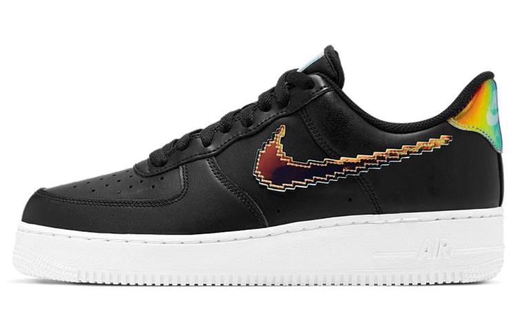 Nike Air Force 1 ブラック Nike Air Force 1 Low '07 LV8 Iridescent Pixel Swoosh Black