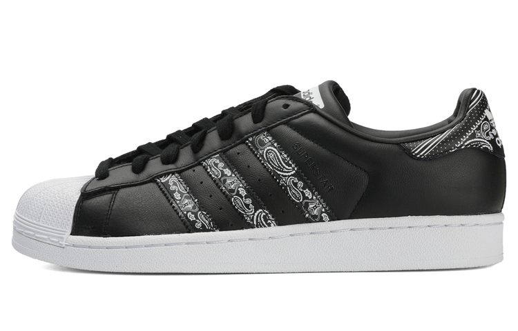 Adidas Originals Superstar Graffiti Paisley Black - POIZON
