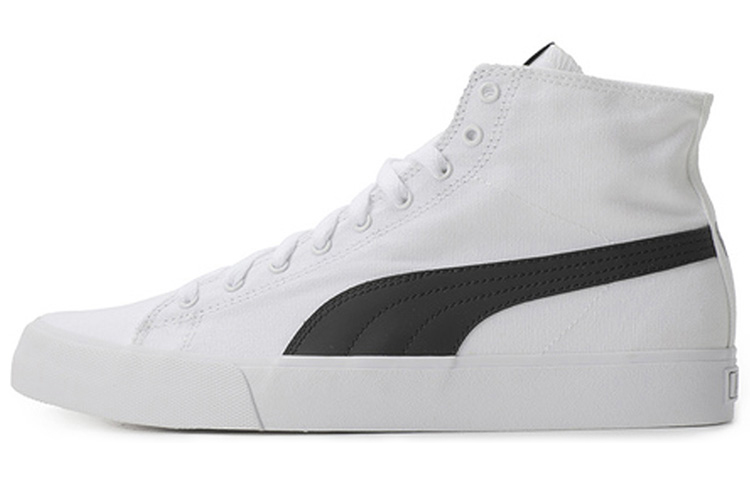 PUMA Bari Mid White Black POIZON