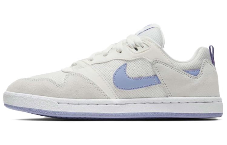 Nike Sb Skateboard Alleyoop Sneakers White Blue Women's US W