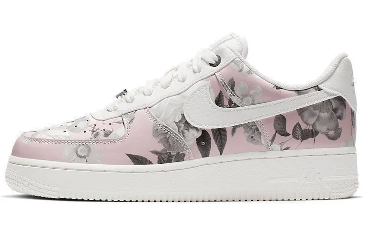 air force 1 low floral rose