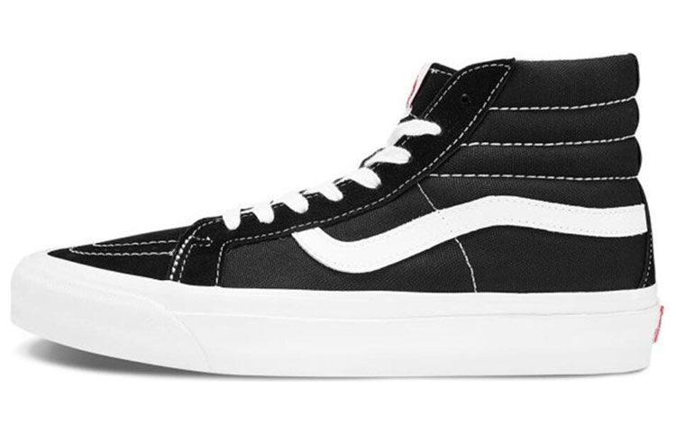 Vans Vault Og Sk8-Hi Lx Black True White US M 6.5 - POIZON