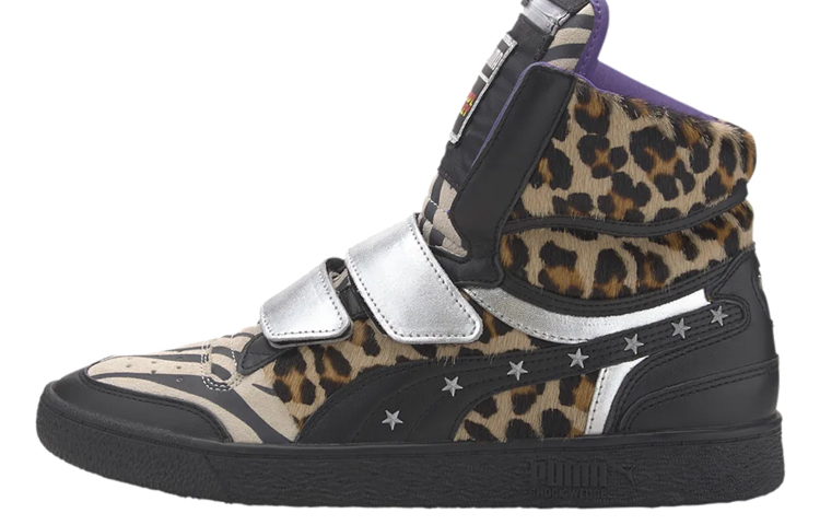 PUMA Paul Stanley X Ralph Sampson Mid Cheetah Print POIZON