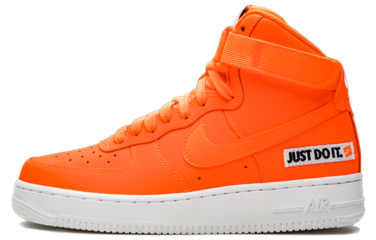 nike air force 1 just do it white and orange