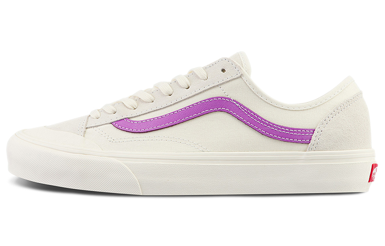 White and purple vans hotsell