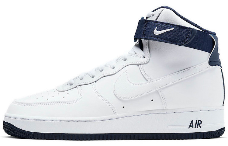 Nike Air Force 1 High 07 2 White Mystic Navy POIZON