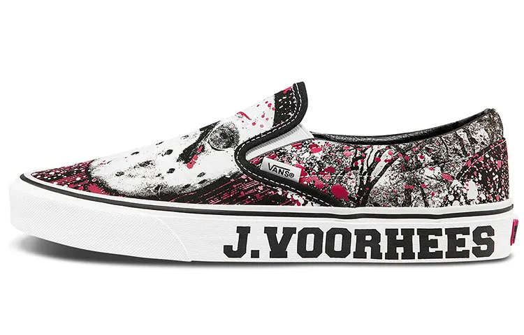 Vans Classic Slip-On Horror Pack Friday the 13th Jason Voorhees - POIZON