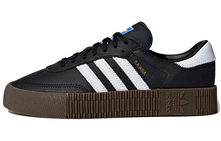 ウィメンズ adidas Sambarose Black White Gum adidas Sambarose Black White Gum (Women's) - B28156 - US