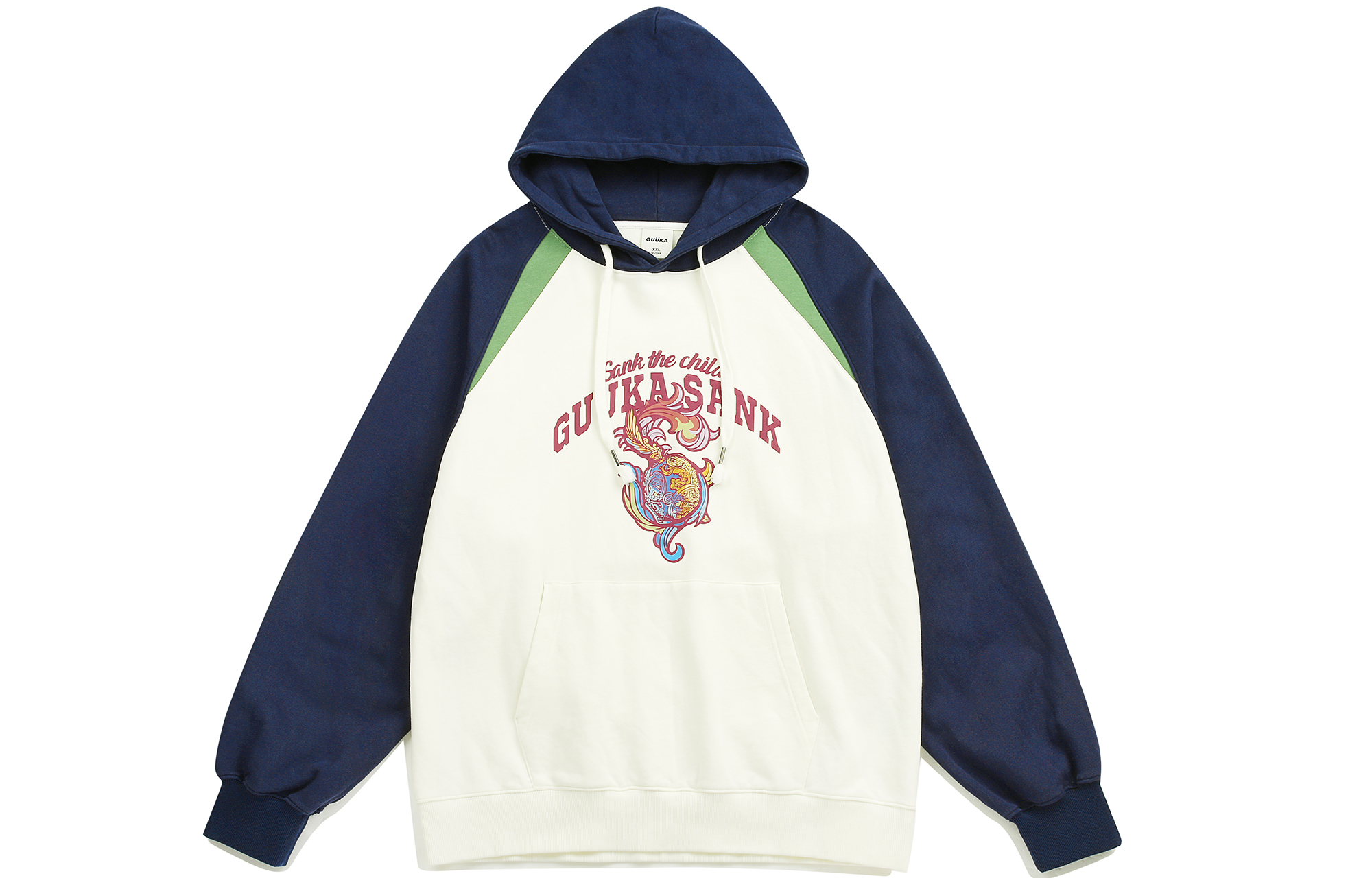 Sank Toys X Guuka Sweatshirts Men Cream White XL - POIZON