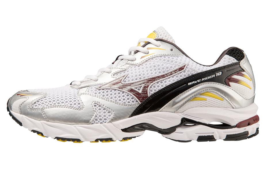Wave Rider 10 Mizuno 'White Cabernet' US M 8.5 - POIZON