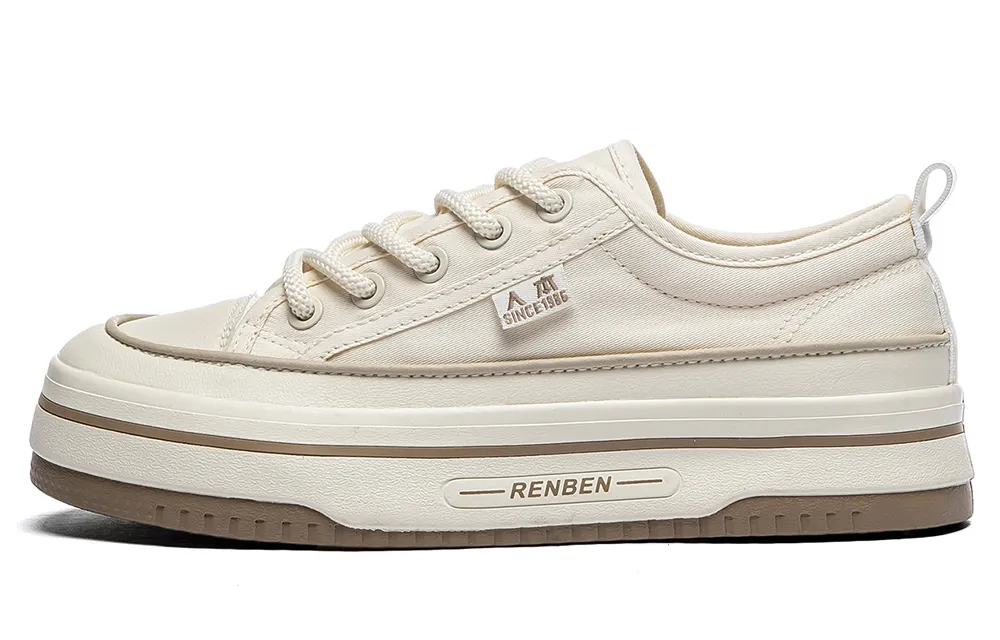 Womens Shoes Renben Shoes White RENBEN Wear-Resistant Breathable