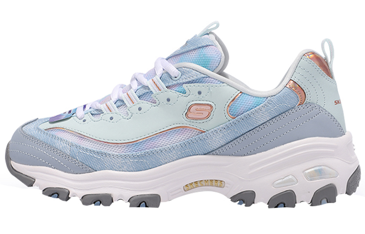 Skechers D Lites Sneakers Light Blue Women s POIZON