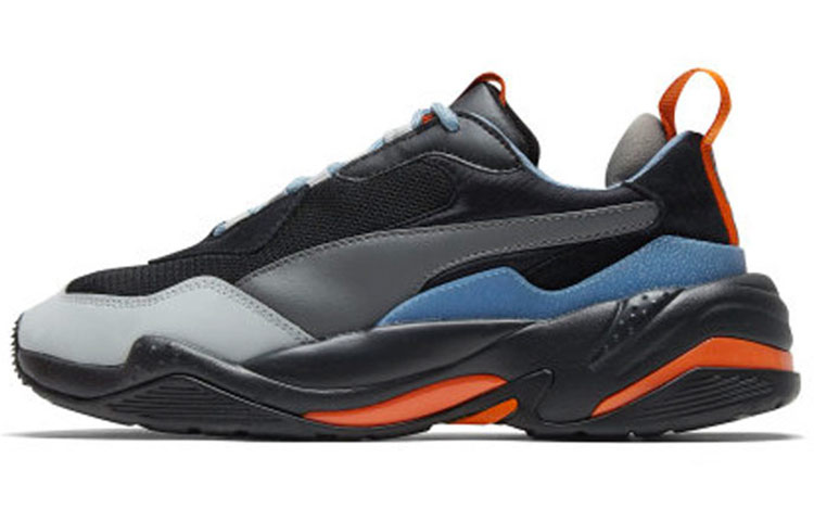 PUMA Thunder Fashion 2.0 'Black Gray Blue' - POIZON