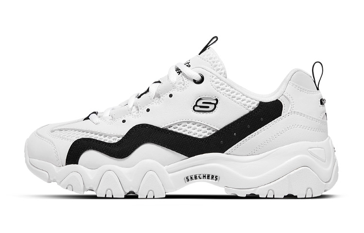 Skechers D'LITES 2.0 'White Black' Women's US W 8.5 - POIZON