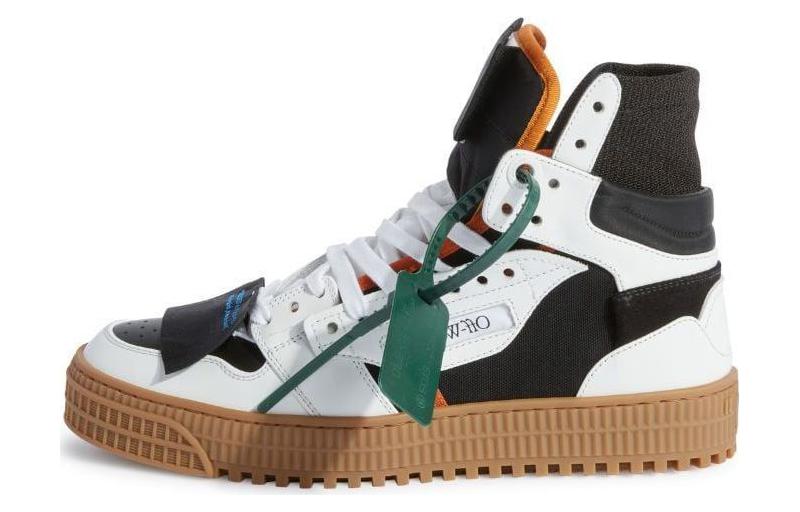 OFF-WHITE 3.0 Off Court High-Top Sneaker White Black Women's
