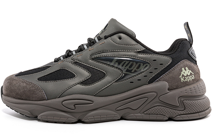 お歳暮 時期 Low-Top Unisex Sneakers Chunky Kappa Shadow 44 EU Gray/Black ジャケット・アウター