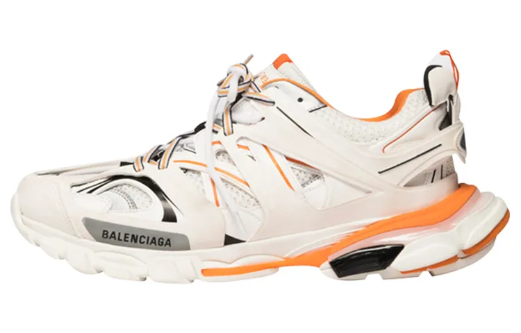 Balenciaga Track 1.0 Sneakers White Orange - POIZON