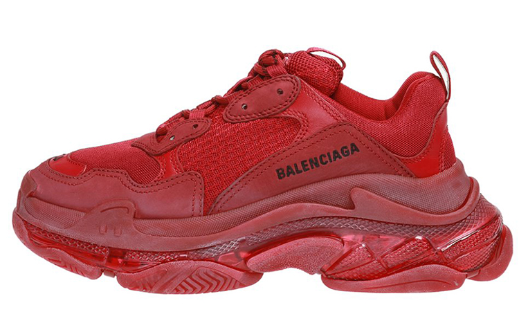 Balenciaga Burgundy Sneakers for Women s Men s Sneakers Clothing Sale New POIZON