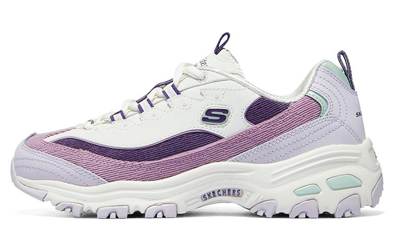 Skechers D'Lites 1.0 Shoes 'White Purple Lilac' Women's US W