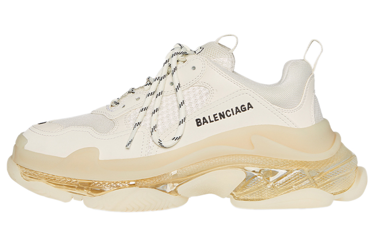 Balenciaga Triple S Clear Sole Light Beige Women s POIZON