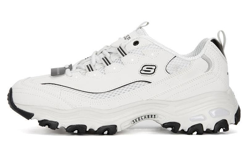 Skechers D'LITES 'White Black' - POIZON