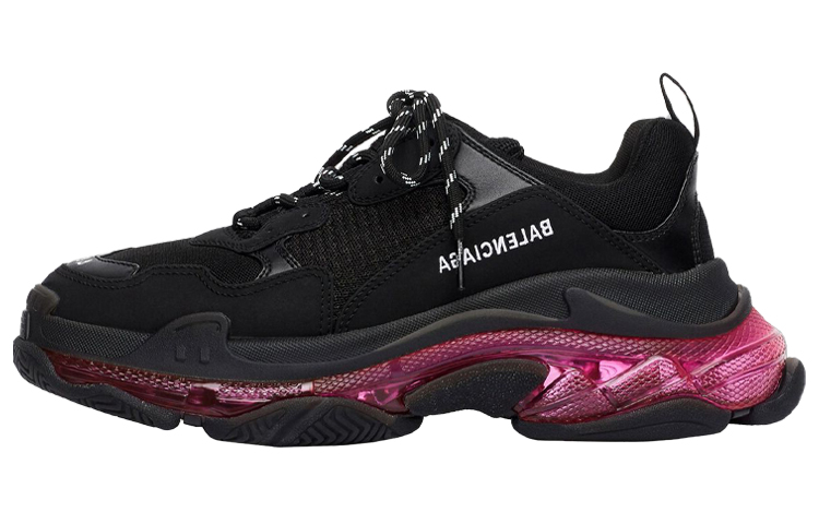 Balenciaga Triple S Clear Sole Neon Pink US M 6 - Cheap Rcj