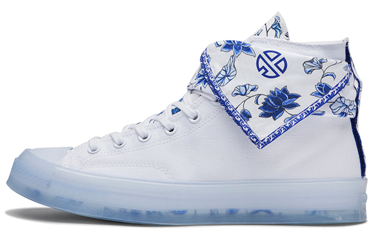 Converse Lay Zhang x Chuck 70 High Blue White Porcelain 170624C US 4