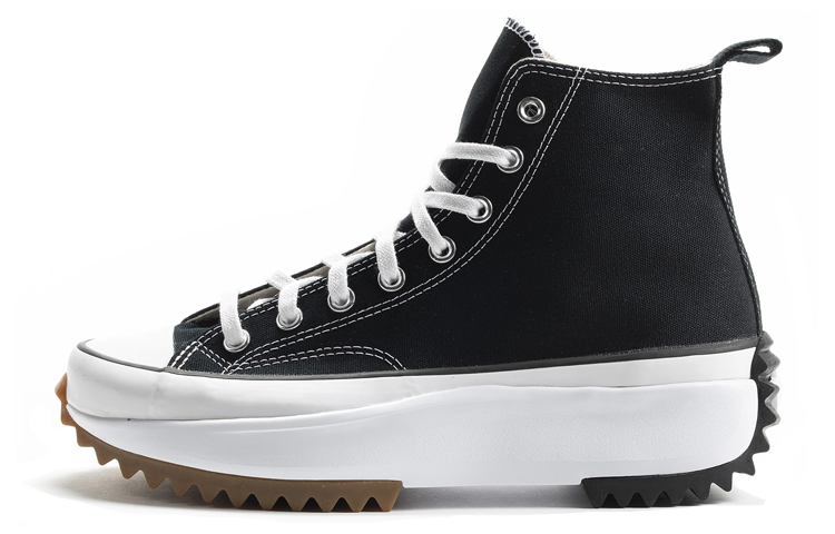Converse Run Star Hike Hi Black White Gum US M 10.5 - POIZON
