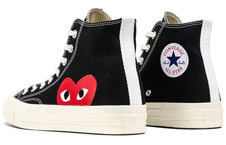 Converse Chuck Taylor All Star Hi Comme Des Garcons PLAY Black