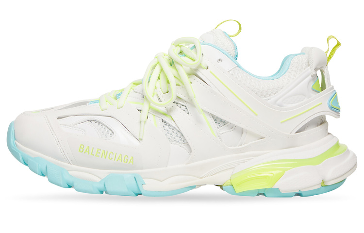 Balenciaga Track White Neon Yellow - POIZON