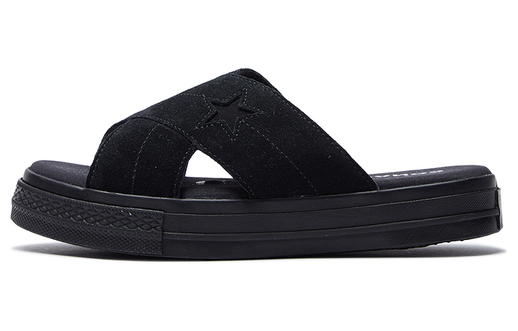 Converse one star black sandals on sale