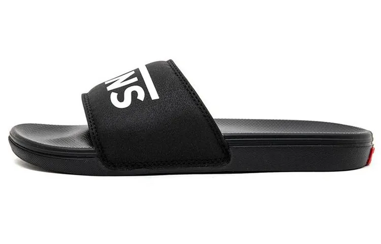 La Costa Slide Van Slides For Kids La Costa Vans Slide-On 'Black