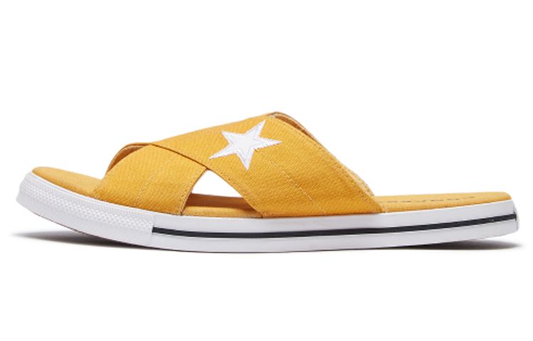 One Star Women s Converse Slide Sunflower Women s POIZON