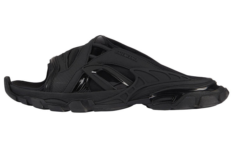 Balenciaga Track Slide Black - POIZON