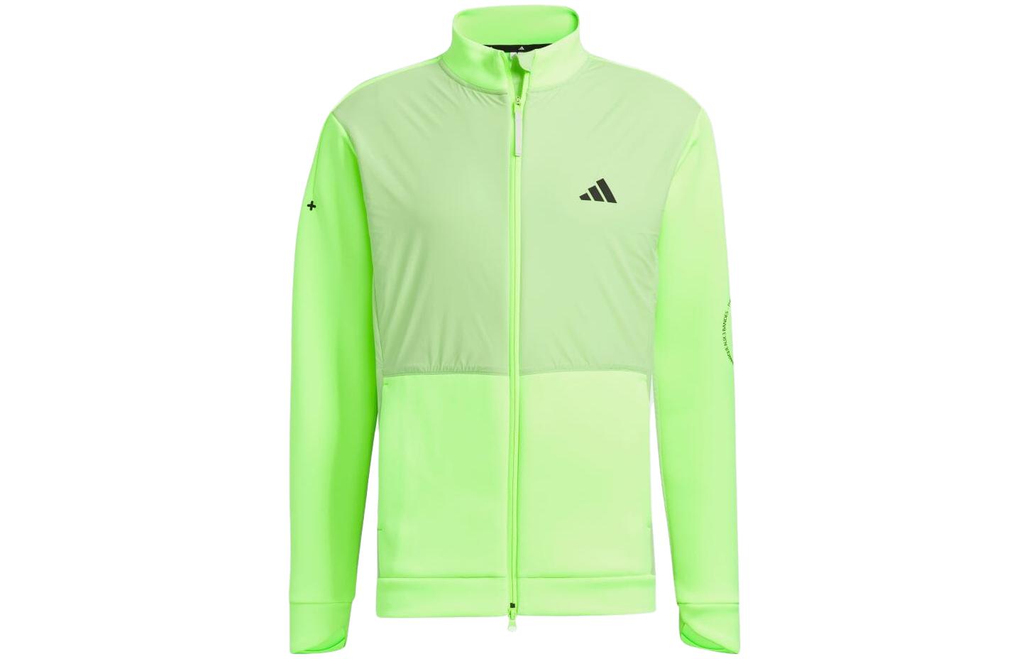 Neon green adidas jacket best sale