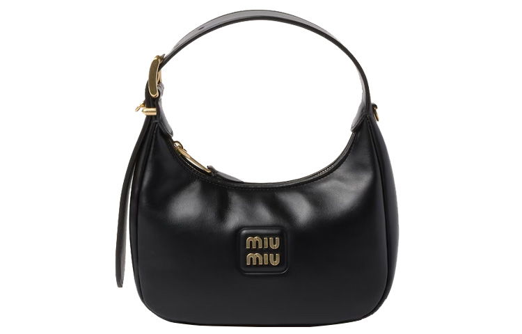 miupoe様 MIU MIU Pony Hair Zebra Print Confidential Logo Shoulder Bag