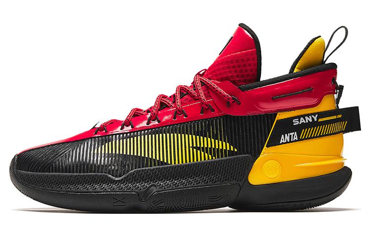 ANTA KT9 'SANY' Basic Black/Lemon/Classic Red US M 10 - POIZON