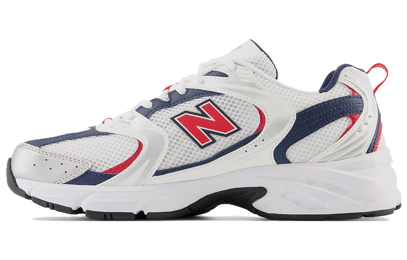 New Balance 530 White Team Red Navy - POIZON