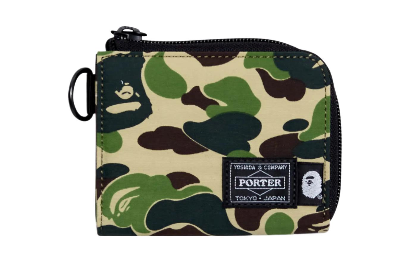 NWT A Bathing Ape shops Purse Coin Men's Wallet styled