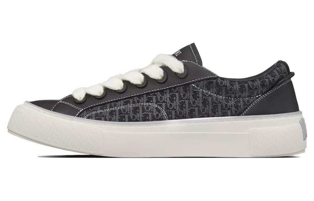 DIOR B33 Sneaker Black Smooth Calfskin Oblique Jacquard DIOR B33 Sneaker Black Smooth Calfskin Oblique Jacquard