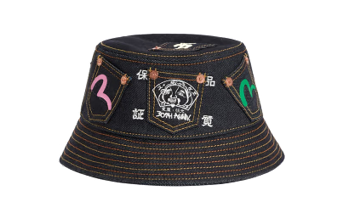 EVISU バケットハット 7213e963aec241c6bb6b47771582ed