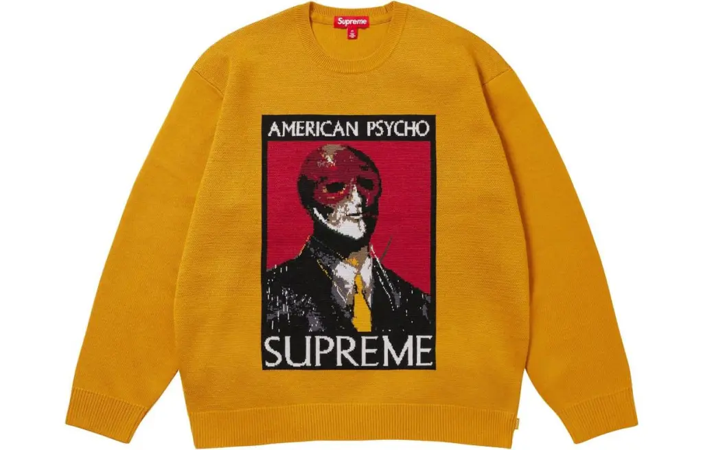Supreme American Psycho Sweater - POIZON