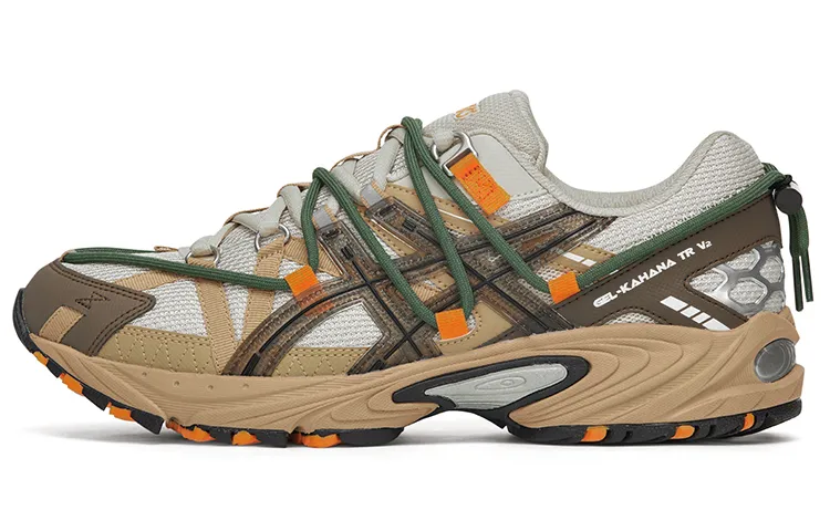 Asics Gel Kahana TR V2 Cream Pure Silver - POIZON