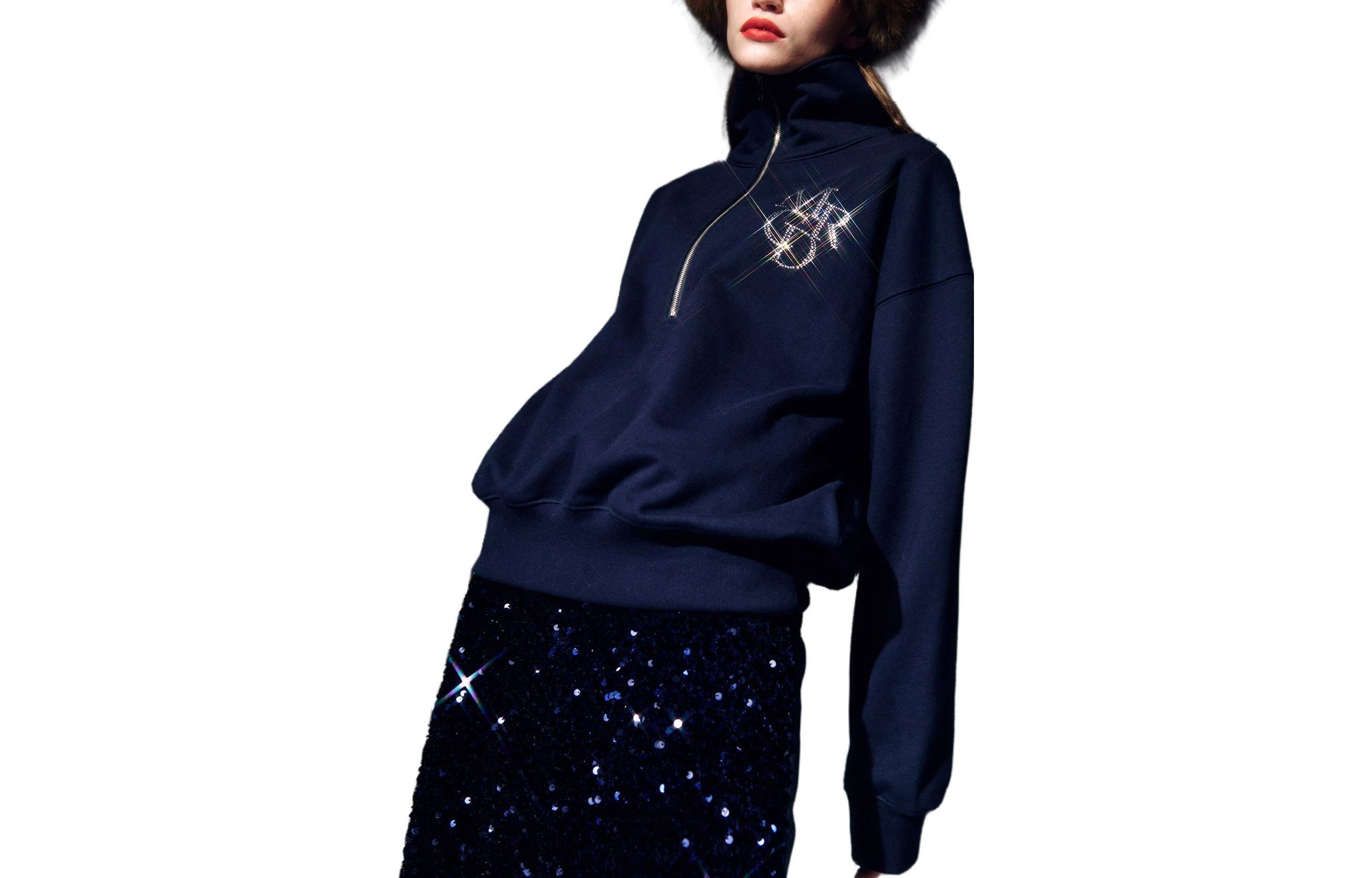 Mardi Mercredi Blue Hoodies Sweatshirts on Sale & Authentic